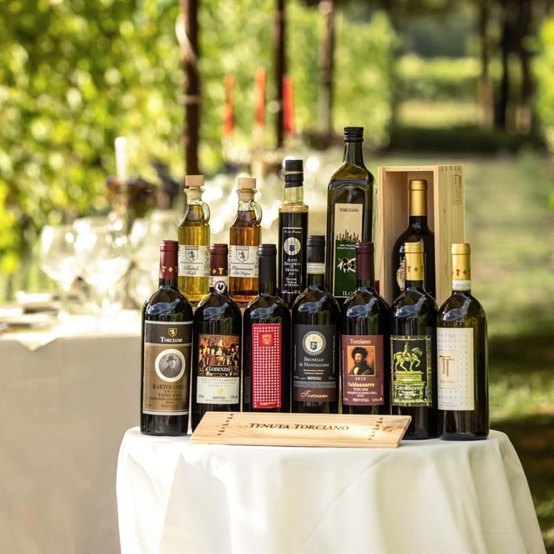 Tenuta Torciano Winery - Dinner in the Vineyard - Gift Voucher