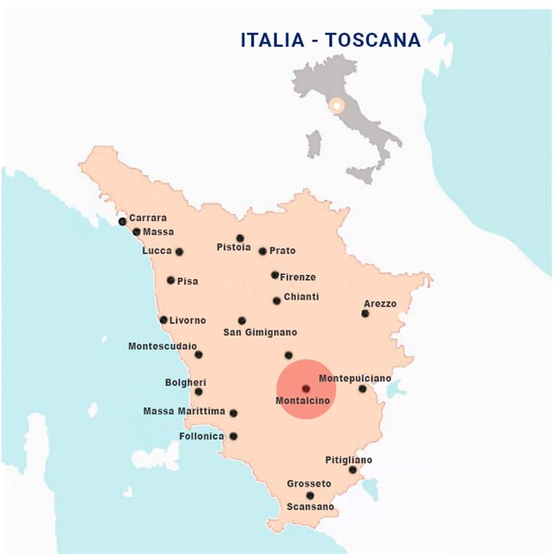 2016  Jeroboam  Brunello di Montalcino  Tenuta Torciano Estate  "Gioiello ", Tuscany - Large Format 5Lt