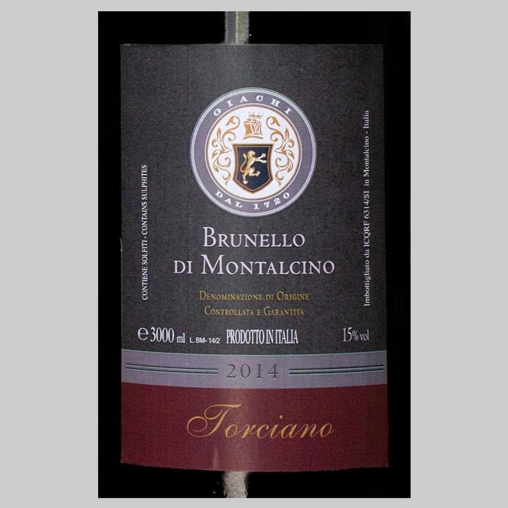 2017  Double Magnum  Brunello di Montalcino Tenuta Torciano Estate bottled   Tuscany - (3 Liter  Bottle) 