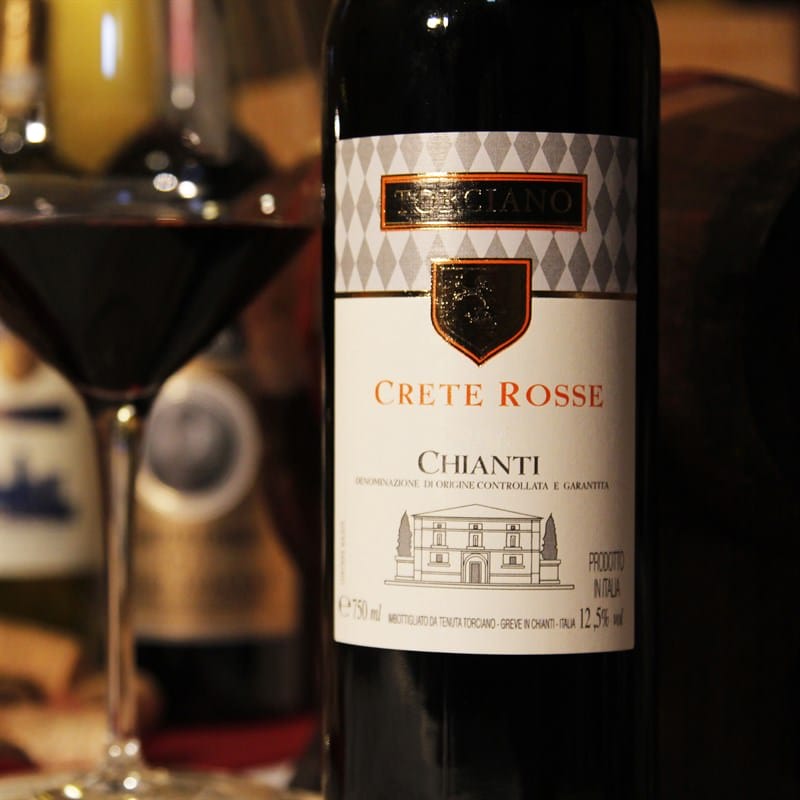 2022 Chianti Crete Rosse Red Wine - 12 Bottles