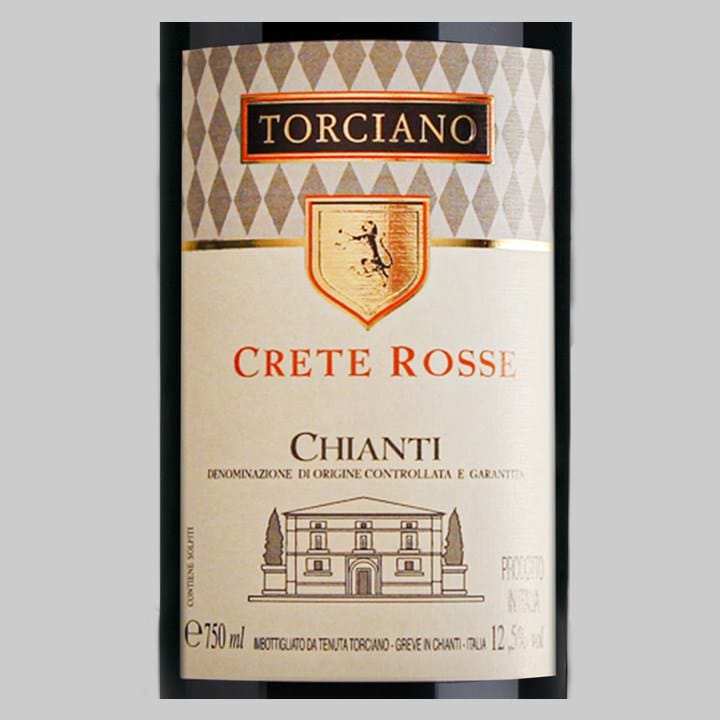 2022 Chianti Crete Rosse Red Wine - 12 Bottles