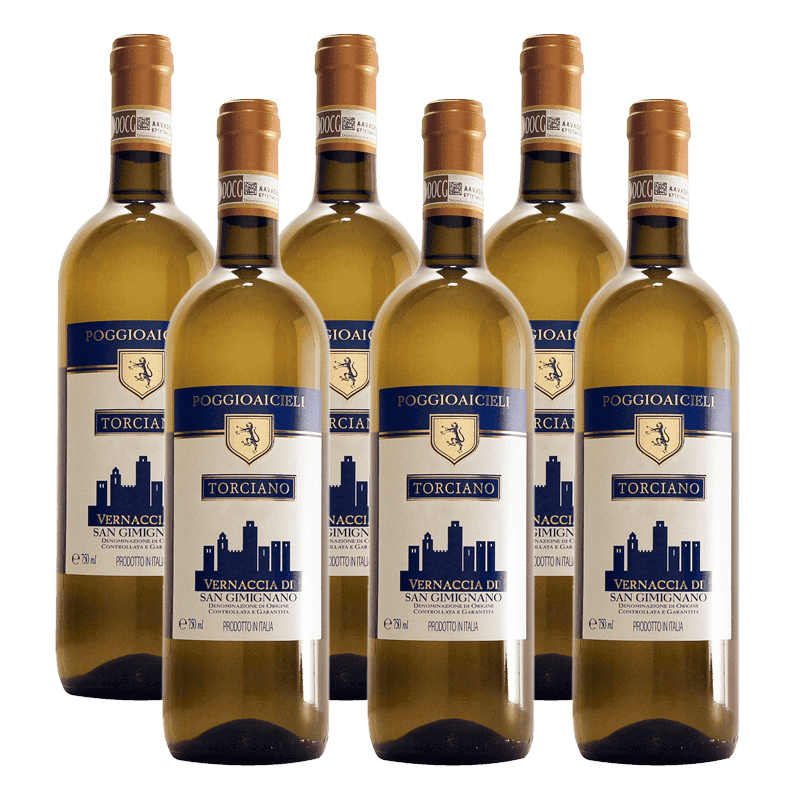 2023 Vernaccia di San Gimignano Poggioaicieli - 6 Bottles case