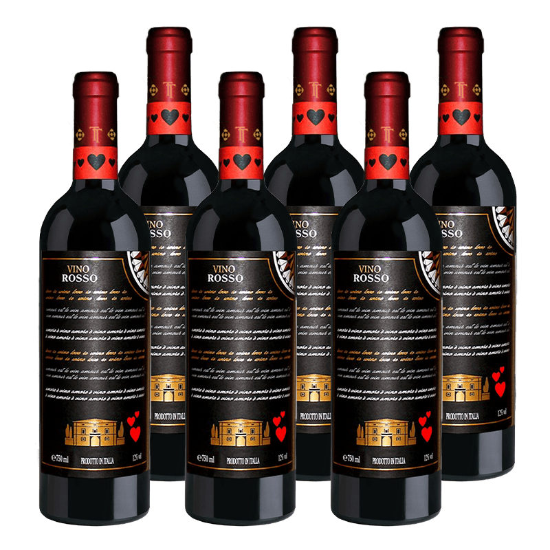 Red Wine from Italy "Love" - 6 bottles