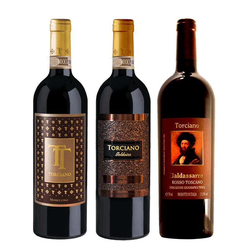 750ml Red Wines From Tuscany Italy Sangiovese Merlot Canaiolo And Cabernet Grapes