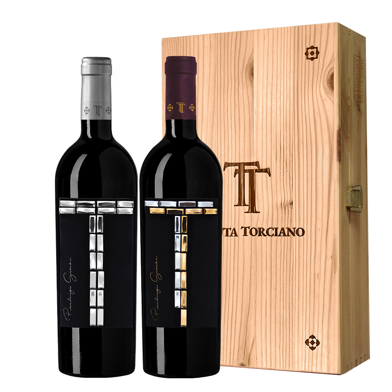 99 Point TORCIANO  TOSCANA EXECUTIVE 2014, included Wood Box