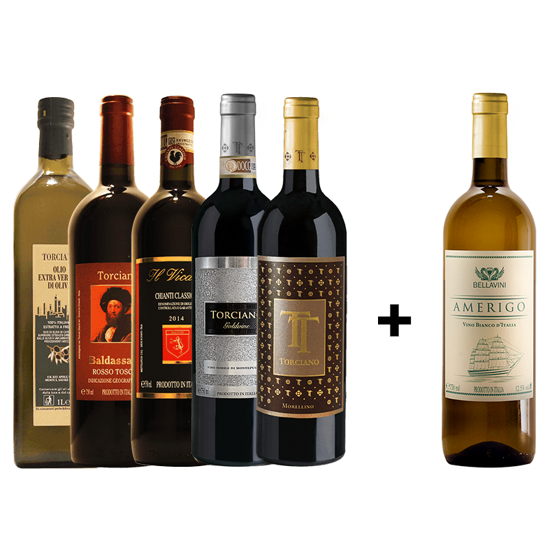 Italian Case - Wine & Oil