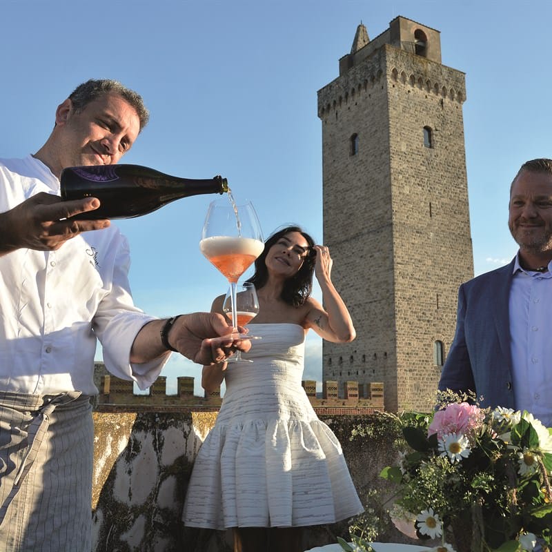 Tenuta Torciano Winery - Exclusive Dinner in Medieval Chigi Tower in San Gimignano (4 pax)