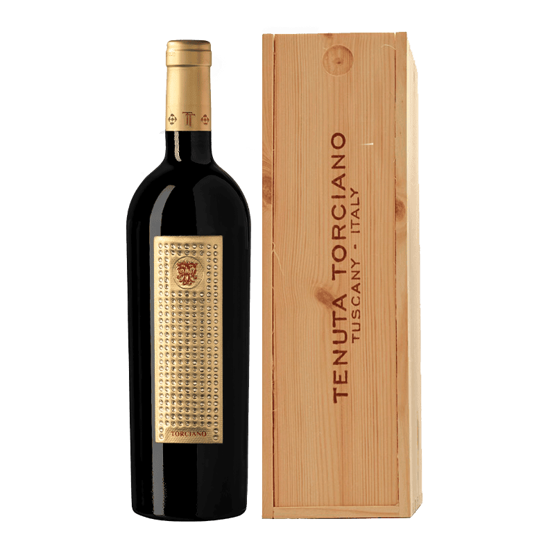 2015 - Gold Tuscan Blend "Gioiello" Vino Rosso Inclusa scatola in legno