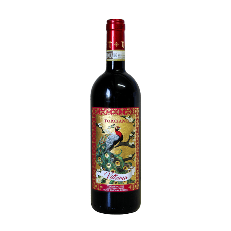 2019 Tenuta Torciano Estate bottled Vino Nobile di Montepulciano Riserva "Vittoria Peacock Collection", Tuscany