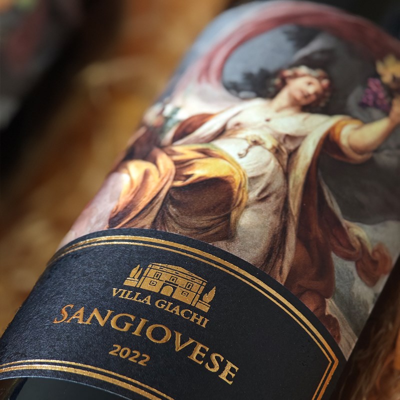 2022 Sangiovese "VillaGiachi" - Tenuta Torciano - Vino Rosso IGT Toscana